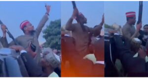 NDC Candidate Sparks Controversy As Viral Video Shows Him With Suspected Gun At Obi/Kwankwaso Rally